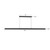 Dottie 5-ft Brown Walnut dimmable LED Linear Pendant - Brushed Gold