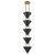 Versus 48-in Patina Brass 5 Light Pendant - Urban Bronze