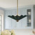 Furrow 16-in Pine Green dimmable LED Pendant - Pine Green
