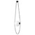 Petra  10-in Vintage Brass dimmable LED Pendant with Cloudy Glass - Urban Bronze/Cloud Glass