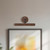 Dottie 14-in Brushed Gold dimmable LED Wall/Picture Light - Walnut