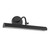 Dottie 18-in Walnut Brown dimmable LED Wall/Picture Light - Matte Black