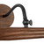Dottie 24-in Walnut Brown dimmable LED Wall/Picture Light - Walnut