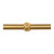 Cole 23-in Brushed Gold and Matte Black Wall/Picture Light - Brushed Gold