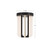 Anders 8-in Vintage Brass dimmable LED Semi-Flush Mount - Urban Bronze