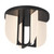 Anders 17-in Vintage Brass dimmable LED Semi-Flush Mount - Urban Bronze