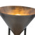 Versus 15-in Aged Steel Table Lamp - Aged Steel