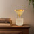 Versus 15-in Aged Steel Table Lamp - Patina Brass