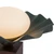 Furrow 9-in Pine Green Table Lamp - Pine Green
