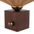 Furrow 9-in Pine Green Table Lamp - Peach
