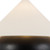Rowan 17-in Antique White Table Lamp with White Linen Shade - Matte Black/White Linen