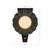 Furrow 12-in Burgundy Wall Sconce - Burgundy