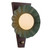 Furrow 12-in Burgundy Wall Sconce - Pine Green