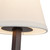 Sloan 12-in Matte Black Wall/Vanity Light with White Linen Shade - Matte Black/White Linen