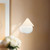 Rowan 9-in Matte Black dimmable LED Wall Sconce with White Linen Shade - Antique White/White Linen