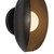 Cortez 5-in Vintage Brass dimmable LED Wall/Vanity Light - Urban Bronze