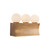 Sinclair 12-in Vintage Brass dimmable LED Wall/Vanity Light - Vintage Brass