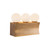 Sinclair 12-in Vintage Brass dimmable LED Wall/Vanity Light - Vintage Brass
