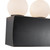 Sinclair 12-in Vintage Brass dimmable LED Wall/Vanity Light - Urban Bronze