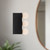 Sinclair 12-in Vintage Brass dimmable LED Wall/Vanity Light - Urban Bronze