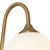 Bancroft 12-in Matte Black Wall/Vanity Light - Brushed Gold