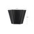 Shelton 10-in Matte Black Wall/Vanity Light - Brushed Gold
