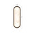 Evelyn 16-in Alabaster dimmable LED Bathroom Wall/Vanity Light with Brushed Gold Finish - Matte Black/Alabaster