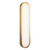 Evelyn 22-in Alabaster dimmable LED Bathroom Wall/Vanity Light with Matte Black Finish - Brushed Gold/Alabaster