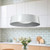 Sampson 17-in White LED Pendant