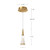 Malabar 3-in Chrome LED Pendant