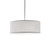 Gregory 15-in White 3 Lights Pendant