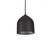 Helena 8-in Black/Black 1 Light Pendant
