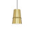 Castor 8-in Gold 1 Light Pendant