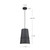 Castor 8-in Gold 1 Light Pendant