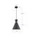 Vanderbilt 10-in White With Gold Detail 1 Light Pendant