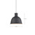 Irving 22-in White 1 Light Pendant