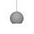 Lucas 16-in Gray 1 Light Pendant