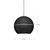 Lucas 16-in Gray 1 Light Pendant