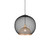 Gibraltar 18-in Black/Gold 1 Light Pendant