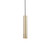 Milca 15-in Gold 1 Light Pendant
