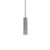 Milca 10-in Gray 1 Light Pendant