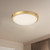 Floyd 11-in Brushed Gold LED Flush Mount