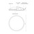 Malta 15-in Brushed Nickel 2 Lights Flush Mount