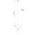 Barclay 3-in White 1 Light Semi Flush Mount
