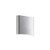 Slate 6-in Brushed Nickel LED All terior Wall