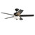 Erikson 52-in Matte Black FAN + LED KIT with Bulb Ceiling Fan