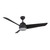 Thalia 54-in Matte Black LED Ceiling Fan