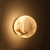 Alabaster Orb Wall Sconce