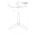 Hugo 52-in Matte White LED Exterior Ceiling Fan
