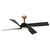 Horizon 56-in Brushed Gold LED Fans